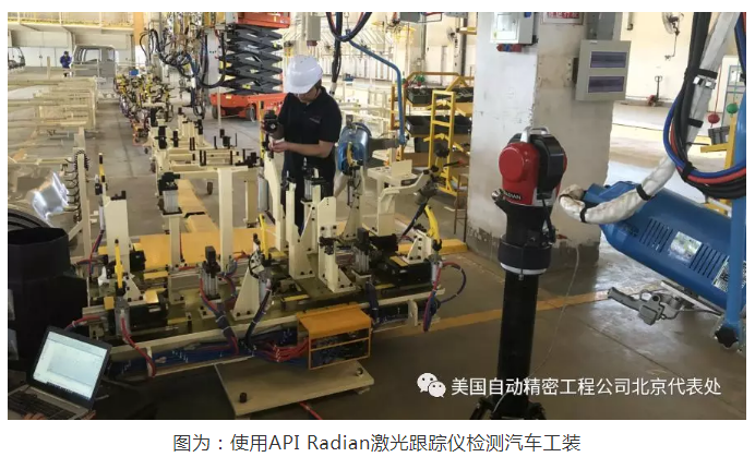 使用API Radian激光跟蹤儀檢測(cè)汽車工裝 